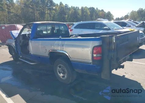 1996 Dodge Ram 1500 from USA, damaged, VIN 1B7HC16Y1TS620491